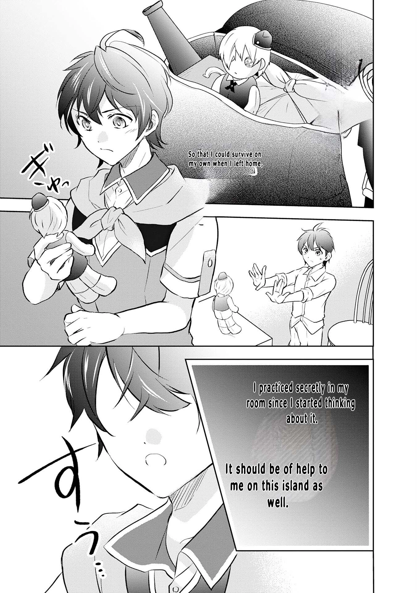 The Abandoned Noble’s Deserted Island Slow Life with Fluffy Creatures Chapter 1 - . Page 27